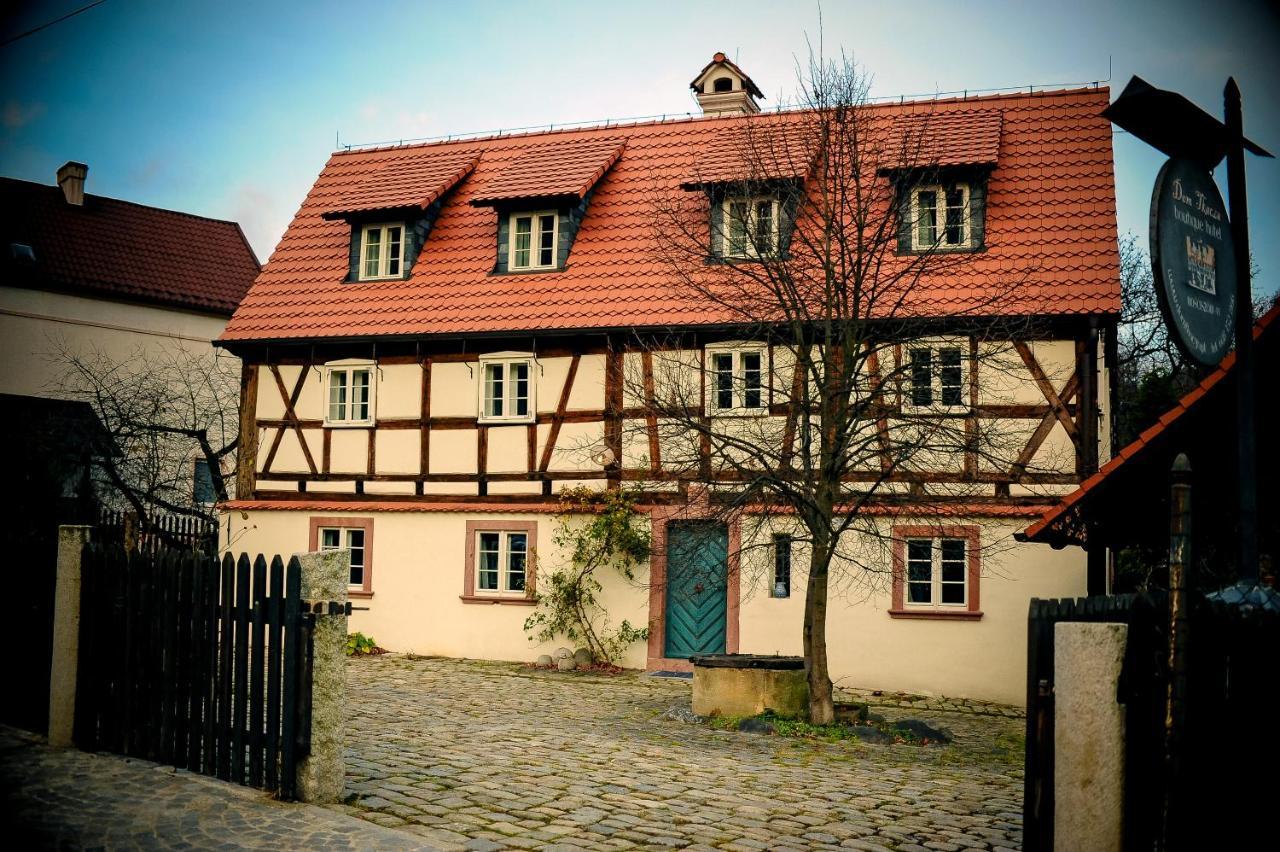 Dom Tkacza Appartement Pieszyce Buitenkant foto